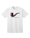 Ceci n'est pas une pipe Premium Adult T-Shirt - Exclusive Ecommerce Collection-Mens T-shirts-TooLoud-White-Small-Davson Sales