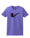 Ceci n'est pas une pipe Womens T-Shirt-Womens T-Shirt-TooLoud-Violet-X-Small-Davson Sales