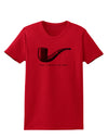 Ceci n'est pas une pipe Womens T-Shirt-Womens T-Shirt-TooLoud-Red-X-Small-Davson Sales