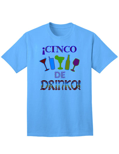 Celebrate Cinco de Mayo with Style - Adult T-Shirt Collection-Mens T-shirts-TooLoud-Aquatic-Blue-Small-Davson Sales