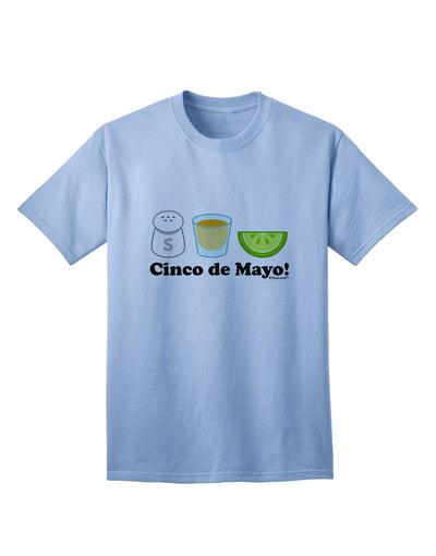 Celebrate Cinco de Mayo with Style: Salt Tequila Lime Adult T-Shirt by TooLoud-Mens T-shirts-TooLoud-Light-Blue-Small-Davson Sales