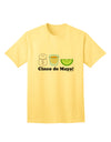 Celebrate Cinco de Mayo with Style: Salt Tequila Lime Adult T-Shirt by TooLoud-Mens T-shirts-TooLoud-Yellow-Small-Davson Sales