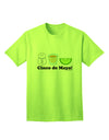 Celebrate Cinco de Mayo with Style: Salt Tequila Lime Adult T-Shirt by TooLoud-Mens T-shirts-TooLoud-Neon-Green-Small-Davson Sales