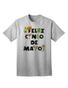 Celebrate Cinco de Mayo with the Vibrant Fiesta Icons Adult T-Shirt by TooLoud-Mens T-shirts-TooLoud-AshGray-Small-Davson Sales