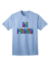 Celebrate Diversity with the Rainbow Hearts Adult T-Shirt by TooLoud-Mens T-shirts-TooLoud-Light-Blue-Small-Davson Sales