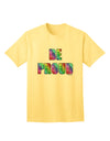 Celebrate Diversity with the Rainbow Hearts Adult T-Shirt by TooLoud-Mens T-shirts-TooLoud-Yellow-Small-Davson Sales