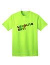 Celebrate Equality - Vibrant Rainbow Adult T-Shirt-Mens T-shirts-TooLoud-Neon-Green-Small-Davson Sales