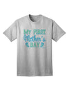 Celebrate Your First Mother's Day with Style: Baby Feet Blue Adult T-Shirt by TooLoud-Mens T-shirts-TooLoud-AshGray-Small-Davson Sales