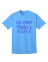 Celebrate Your First Mother's Day with Style: Baby Feet Pink Adult T-Shirt by TooLoud-Mens T-shirts-TooLoud-Aquatic-Blue-Small-Davson Sales