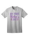 Celebrate Your First Mother's Day with Style: Baby Feet Pink Adult T-Shirt by TooLoud-Mens T-shirts-TooLoud-AshGray-Small-Davson Sales