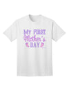 Celebrate Your First Mother's Day with Style: Baby Feet Pink Adult T-Shirt by TooLoud-Mens T-shirts-TooLoud-White-Small-Davson Sales