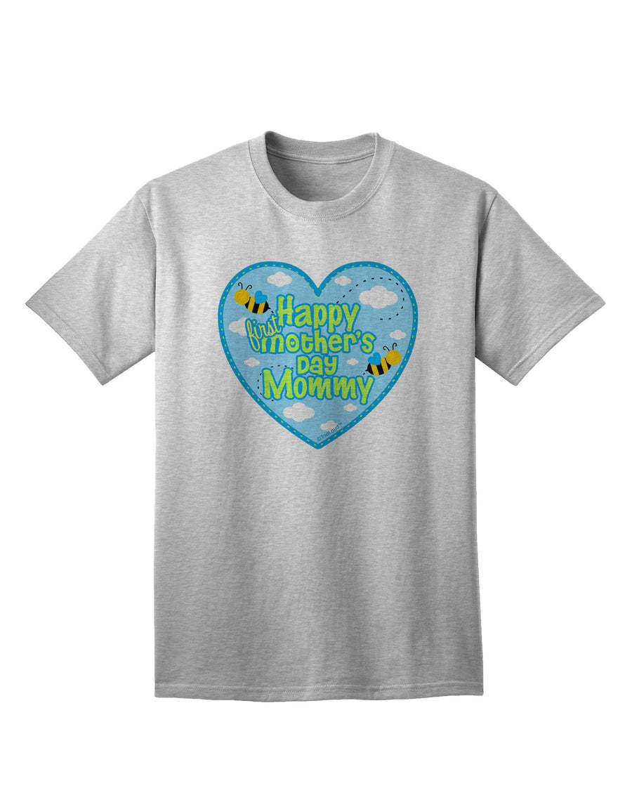 Celebrate Your First Mother's Day with Style - Blue Adult T-Shirt by TooLoud-Mens T-shirts-TooLoud-White-Small-Davson Sales