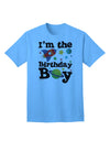 Celebrate in Style with the I'm the Birthday Boy Outer Space Design Adult T-Shirt by TooLoud-Mens T-shirts-TooLoud-Aquatic-Blue-Small-Davson Sales