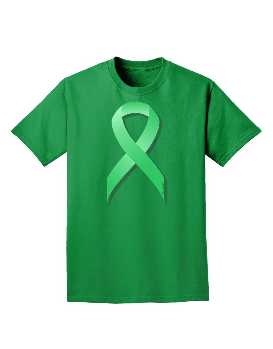 Celiac Disease Awareness Ribbon - Light Green Adult Dark T-Shirt-Mens T-Shirt-TooLoud-Purple-Small-Davson Sales