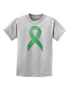 Celiac Disease Awareness Ribbon - Light Green Childrens T-Shirt-Childrens T-Shirt-TooLoud-AshGray-X-Small-Davson Sales