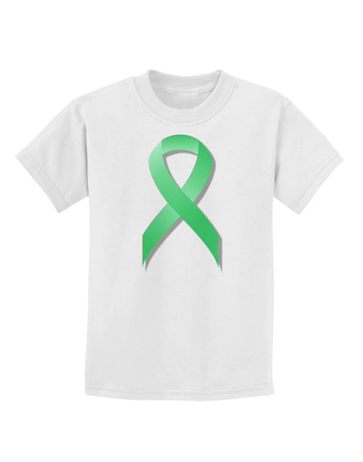 Celiac Disease Awareness Ribbon - Light Green Childrens T-Shirt-Childrens T-Shirt-TooLoud-White-X-Small-Davson Sales