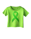 Celiac Disease Awareness Ribbon - Light Green Infant T-Shirt-Infant T-Shirt-TooLoud-Lime-Green-06-Months-Davson Sales