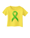 Celiac Disease Awareness Ribbon - Light Green Infant T-Shirt-Infant T-Shirt-TooLoud-Yellow-06-Months-Davson Sales