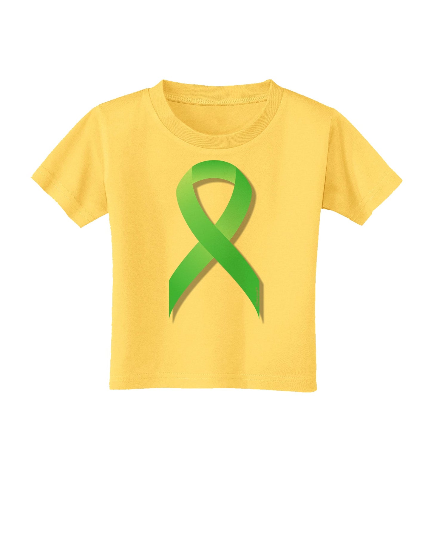 Celiac Disease Awareness Ribbon - Light Green Toddler T-Shirt-Toddler T-Shirt-TooLoud-Yellow-2T-Davson Sales