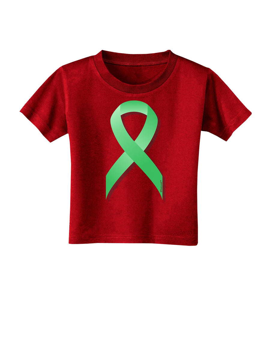 Celiac Disease Awareness Ribbon - Light Green Toddler T-Shirt Dark-Toddler T-Shirt-TooLoud-Black-2T-Davson Sales