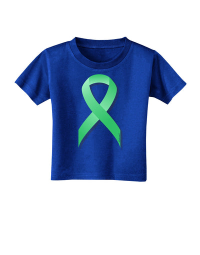 Celiac Disease Awareness Ribbon - Light Green Toddler T-Shirt Dark-Toddler T-Shirt-TooLoud-Royal-Blue-2T-Davson Sales