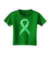 Celiac Disease Awareness Ribbon - Light Green Toddler T-Shirt Dark-Toddler T-Shirt-TooLoud-Clover-Green-2T-Davson Sales