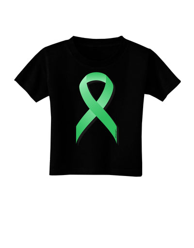 Celiac Disease Awareness Ribbon - Light Green Toddler T-Shirt Dark-Toddler T-Shirt-TooLoud-Black-2T-Davson Sales