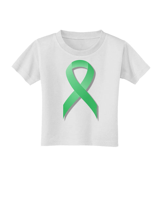 Celiac Disease Awareness Ribbon - Light Green Toddler T-Shirt-Toddler T-Shirt-TooLoud-White-2T-Davson Sales