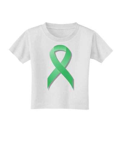 Celiac Disease Awareness Ribbon - Light Green Toddler T-Shirt-Toddler T-Shirt-TooLoud-White-2T-Davson Sales