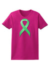 Celiac Disease Awareness Ribbon - Light Green Womens Dark T-Shirt-TooLoud-Hot-Pink-Small-Davson Sales