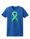 Celiac Disease Awareness Ribbon - Light Green Womens Dark T-Shirt-TooLoud-Royal-Blue-X-Small-Davson Sales