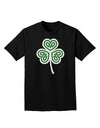 Celtic Knot Irish Shamrock Adult Dark T-Shirt-Mens T-Shirt-TooLoud-Black-Small-Davson Sales