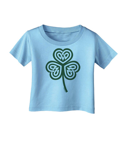 Celtic Knot Irish Shamrock Infant T-Shirt-Infant T-Shirt-TooLoud-Aquatic-Blue-06-Months-Davson Sales