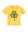 Celtic Knot Irish Shamrock Toddler T-Shirt-Toddler T-Shirt-TooLoud-Yellow-2T-Davson Sales