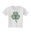 Celtic Knot Irish Shamrock Toddler T-Shirt-Toddler T-Shirt-TooLoud-White-2T-Davson Sales