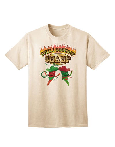 Champion Edition: Cowboy Chili Cookoff - Adult T-Shirt-Mens T-shirts-TooLoud-Natural-Small-Davson Sales