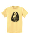 Charles Darwin Black and White Childrens T-Shirt by TooLoud-Childrens T-Shirt-TooLoud-Daffodil-Yellow-X-Small-Davson Sales