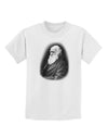 Charles Darwin Black and White Childrens T-Shirt by TooLoud-Childrens T-Shirt-TooLoud-White-X-Small-Davson Sales