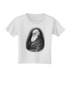 Charles Darwin Black and White Toddler T-Shirt by TooLoud-Toddler T-Shirt-TooLoud-White-2T-Davson Sales