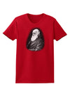 Charles Darwin Black and White Womens Dark T-Shirt by TooLoud-Womens T-Shirt-TooLoud-Red-X-Small-Davson Sales