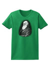 Charles Darwin Black and White Womens Dark T-Shirt by TooLoud-Womens T-Shirt-TooLoud-Kelly-Green-X-Small-Davson Sales