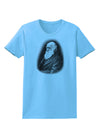 Charles Darwin Black and White Womens T-Shirt by TooLoud-Womens T-Shirt-TooLoud-Aquatic-Blue-X-Small-Davson Sales