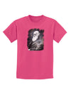 Charles Darwin In Space Childrens Dark T-Shirt by TooLoud-Childrens T-Shirt-TooLoud-Sangria-X-Small-Davson Sales