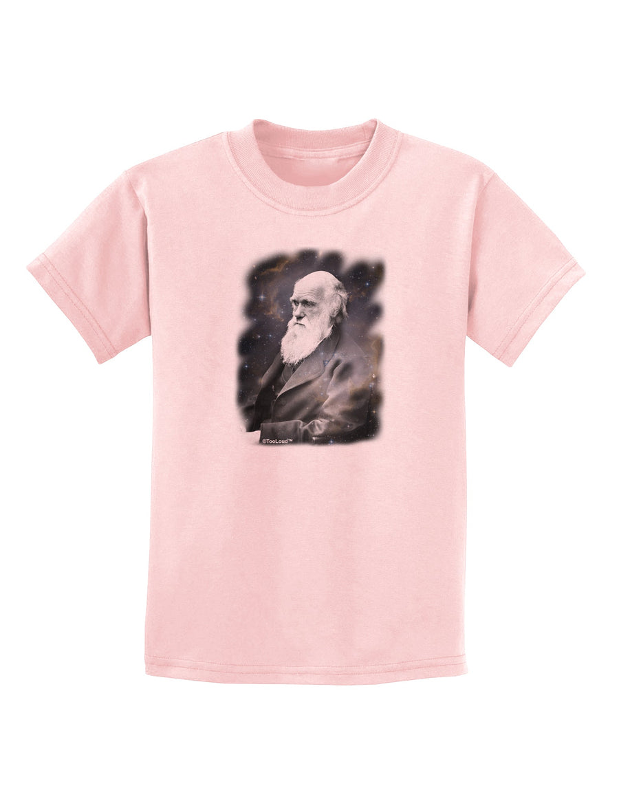 Charles Darwin In Space Childrens T-Shirt by TooLoud-Childrens T-Shirt-TooLoud-White-X-Small-Davson Sales