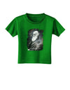 Charles Darwin In Space Toddler T-Shirt Dark by TooLoud-Toddler T-Shirt-TooLoud-Clover-Green-2T-Davson Sales