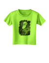 Charles Darwin In Space Toddler T-Shirt by TooLoud-Toddler T-Shirt-TooLoud-Lime-Green-2T-Davson Sales