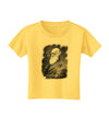 Charles Darwin In Space Toddler T-Shirt by TooLoud-Toddler T-Shirt-TooLoud-Yellow-2T-Davson Sales