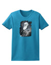 Charles Darwin In Space Womens Dark T-Shirt by TooLoud-Womens T-Shirt-TooLoud-Turquoise-X-Small-Davson Sales