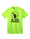 Charlie Adult T-Shirt - Show Your Support with Style-Mens T-shirts-TooLoud-Neon-Green-Small-Davson Sales