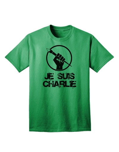 Charlie Adult T-Shirt - Show Your Support with Style-Mens T-shirts-TooLoud-Kelly-Green-Small-Davson Sales